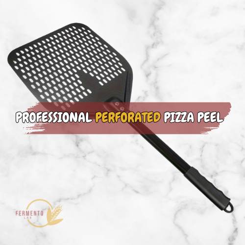 PROFESSIONAL PERFORATED PIZZA PEEL – MASTER YOUR BAKE