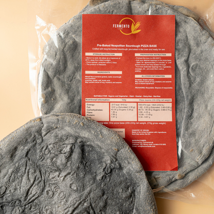 THE BLACK CRUST – ARTISAN CHARCOAL PIZZA BASE